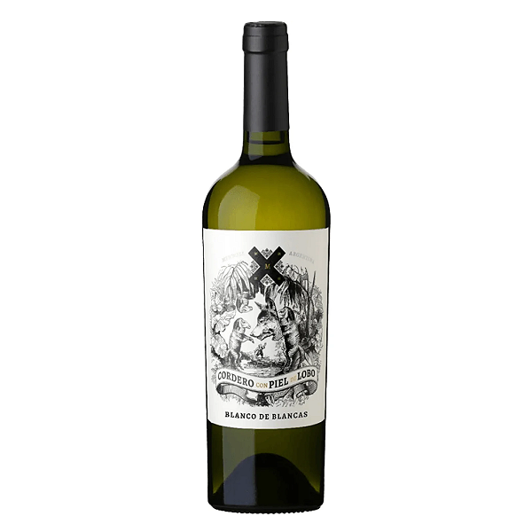 Vinho Argentino Cordero Con Piel De Lobo Blanco De Blancas 750ml