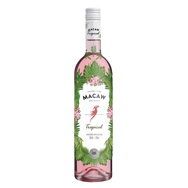 Vinho Frisante Casa Perini Macaw Tropical Rosé 750ml