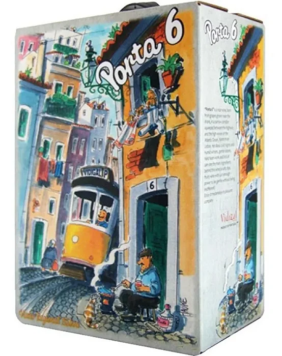 Vinho Tinto Português Porta 6 Bag In Box 3 litros