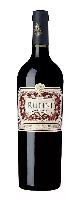 Vinho Argentino Rutini Cabernet Sauvignon Malbec 750Ml