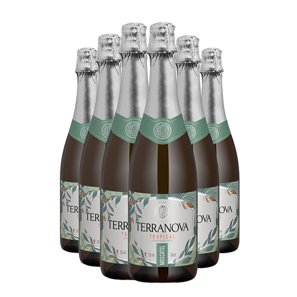 Espumante Miolo Terranova Moscatel 750ml 6 garrafas