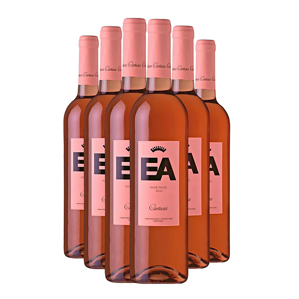 Vinho Rosé Português Cartuxa EA 750ml 6 garrafas
