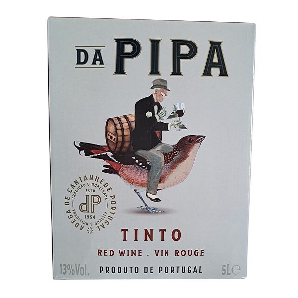 Vinho Português Tinto Da Pipa Bag 5L