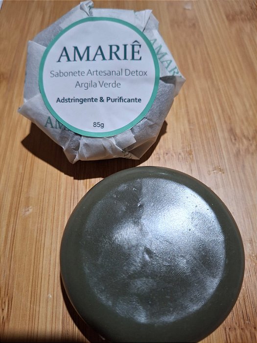 Sabonete Artesanal Detox - Argila Verde