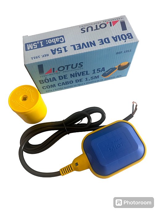 Boia Elétrica Automática de Nível Caixa D'agua 15A Bivolt LOTUS