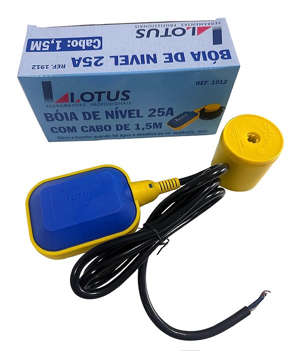Boia Elétrica Automática de Nível Caixa D'agua 25A Bivolt LOTUS