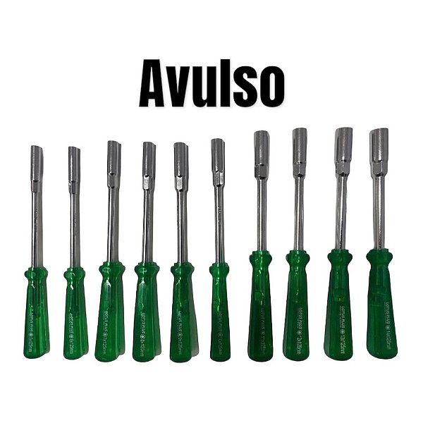 Chaves Canhão 6,7,8,9,10,11,12,13,14mm Avulso Cromo Vanádio