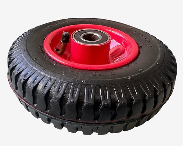 Roda Carrinho De Mão Com Rolamento 2,5x4 Até 100kg Lotus