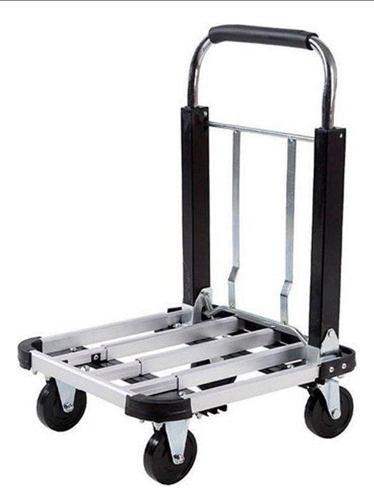 Carrinho Dobrável Transporte Carga 150kg Lotus Reforçado