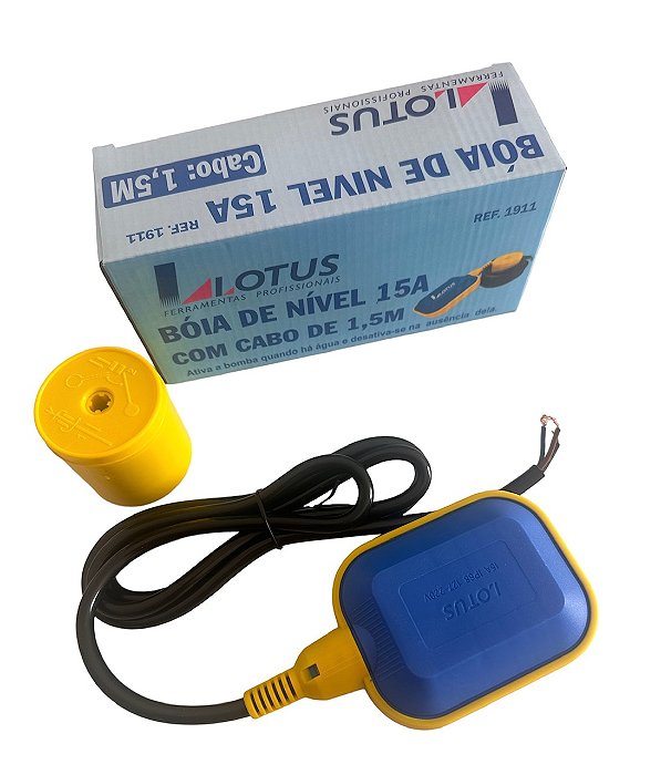 Boia Elétrica Automática de Nível Caixa D'agua 15A Bivolt