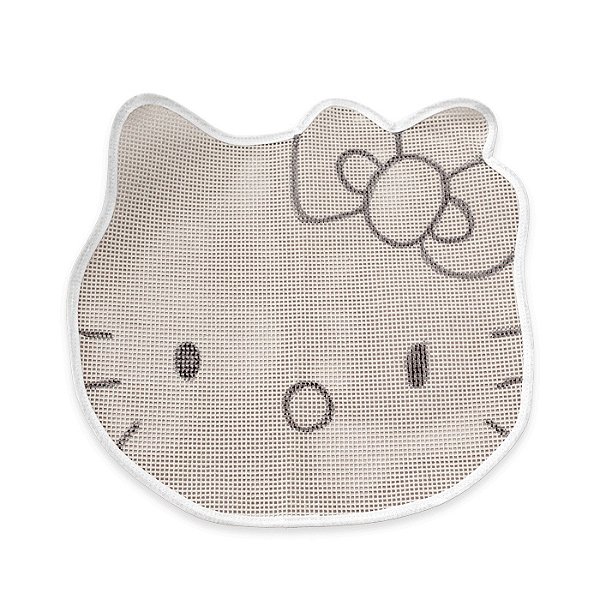 Molde talagarça desenhada hello kitty