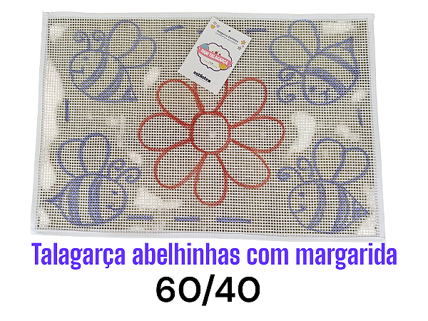 Abelhinhas com margarida 60/40
