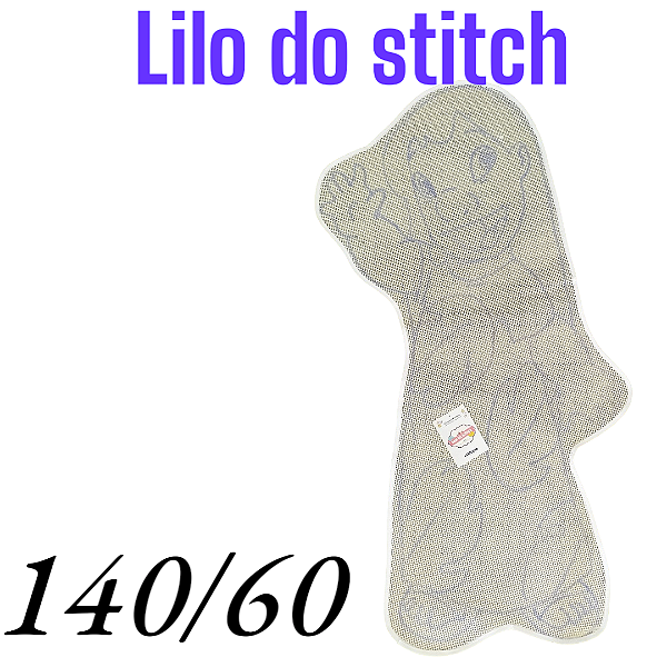 Talagarça desenhada Lilo do stitch 140/60 molde