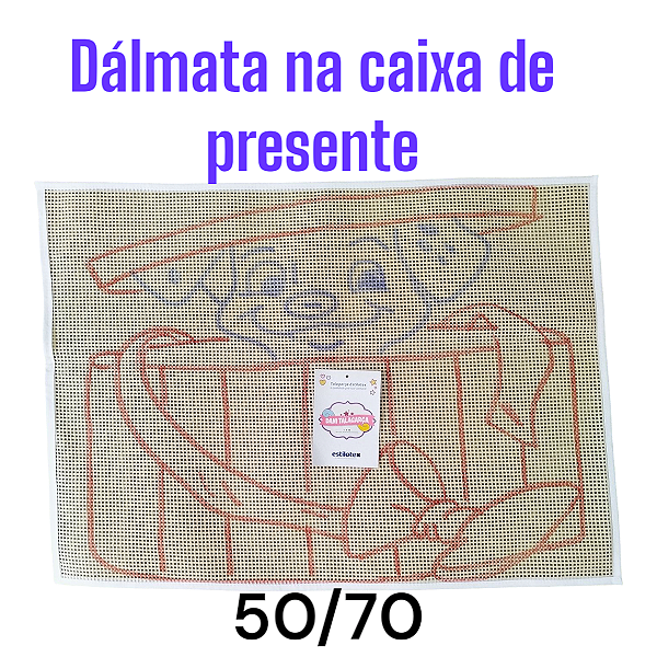 Dálmata na caixa de presente 50/70