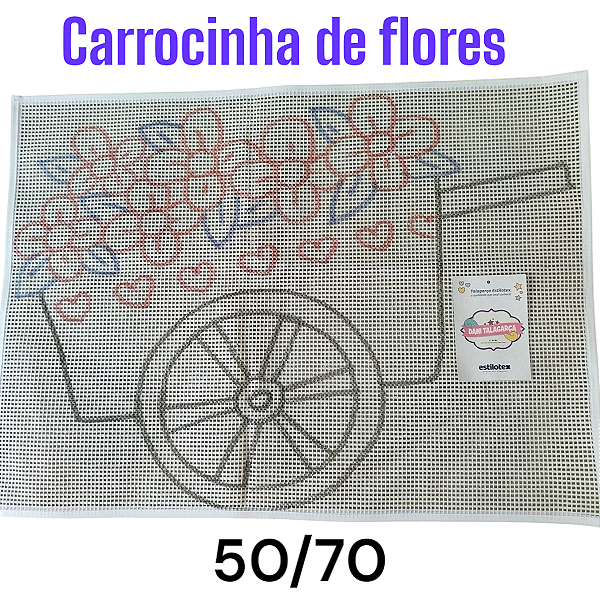 Carrocinha de flores 50/70