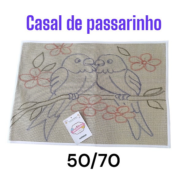 Casal de passarinho 50/70
