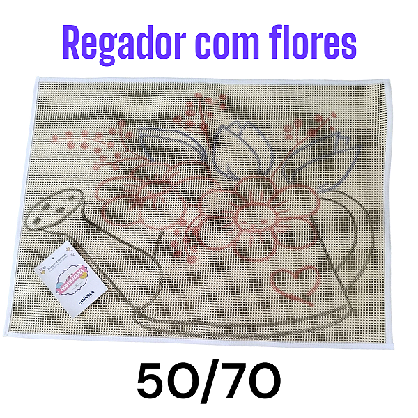 Regador com flores 50/70