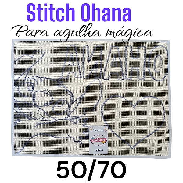 Talagarça desenhada 50/70 exclusiva Dani talagarça
