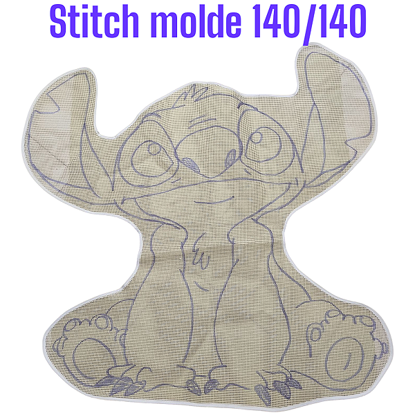 Talagarça desenhada molde 140/140