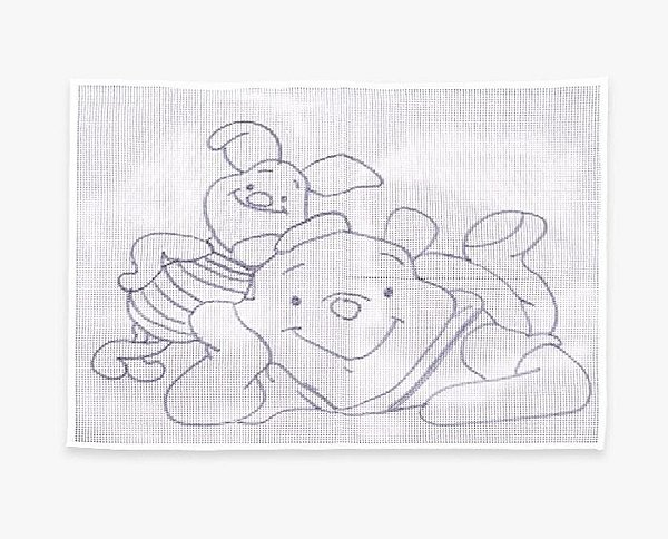 TALAGARÇA DESENHADA POOH E LEITÃO 90/70