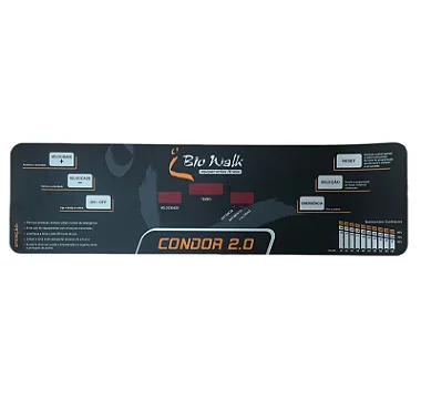 Adesivo do painel esteira condor 2.0 - antigo
