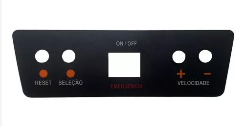 ADESIVO TECLADO - ESTEIRA ELITE 2.0