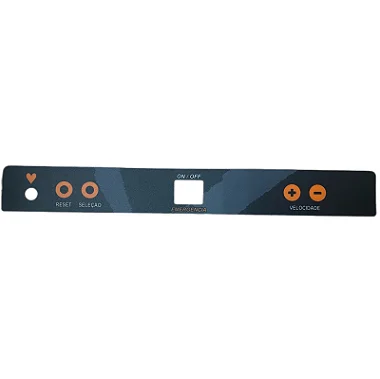 Adesivo tecla esteira condor 2.0 - antigo