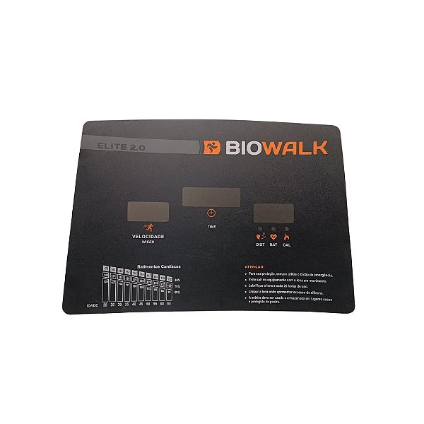 ADESIVO PAINEL ESTEIRA ELITE 2.0