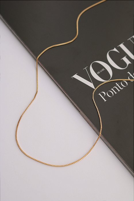 Colar Veneziana Dourado