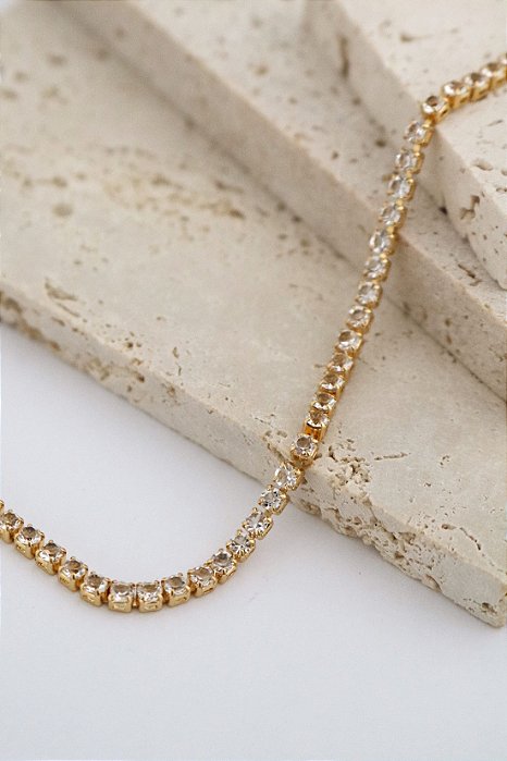 Choker Riviera Kate Dourado