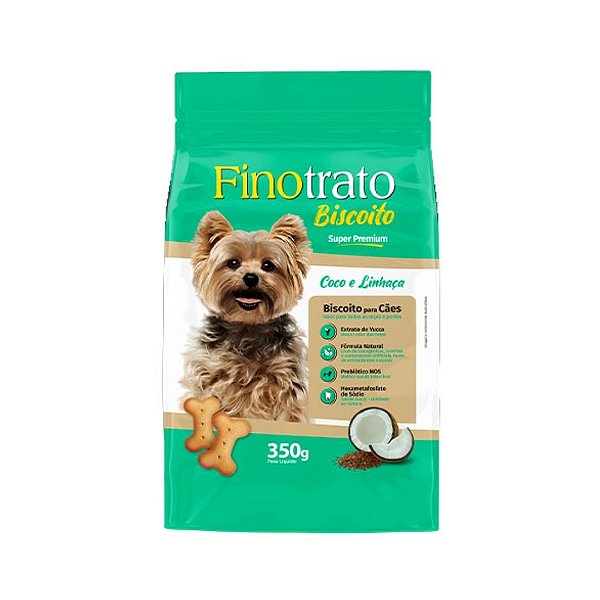 Biscoito Finotrato Coco e Linhaça 350G
