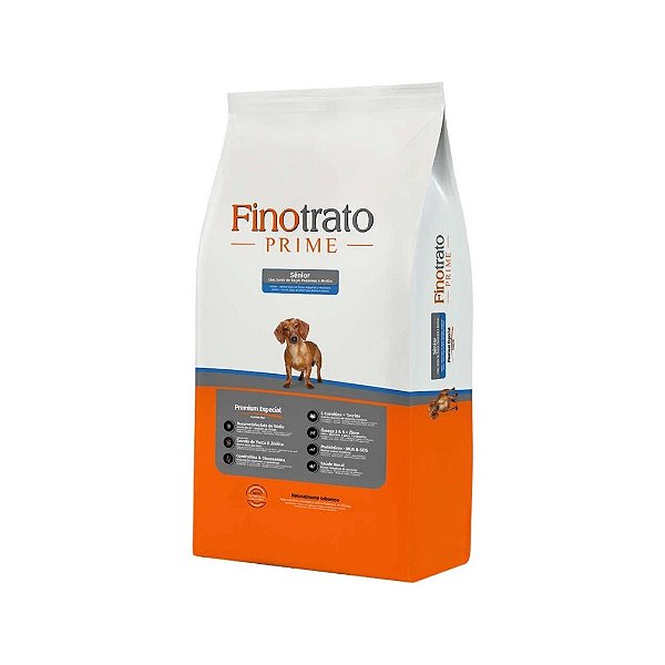 Finotrato Prime Senior Raças Pequenas e Médias 3Kg