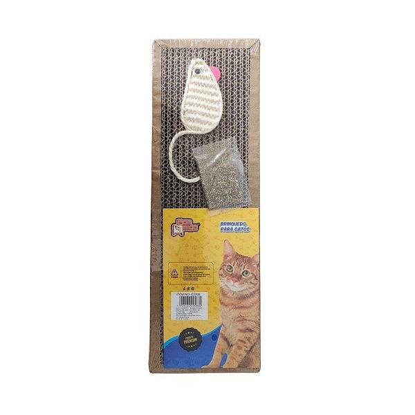 Brinquedo Cat Carpet Scratcher Bom Amigo