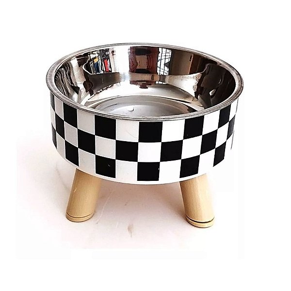 Comedouro Alto Disco Bom Amigo