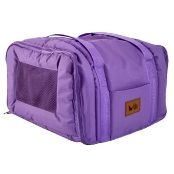 Bolsa transporte  -AZUL - Julie Puppy (Roxa)