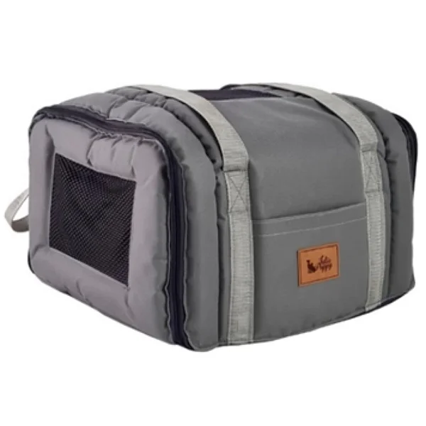 Bolsa transporte -AZUL- Julie Puppy (Cinza)