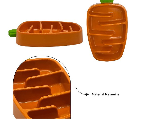 COMEDOURO LENTO WORTEL - CENOURINHA