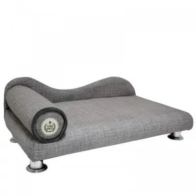SOFÁ/Cama São Pet Divã Luxo- cor cinza