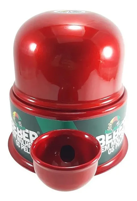 Bebedouro Vida Mansa Al 0,7 L -VERMELHO