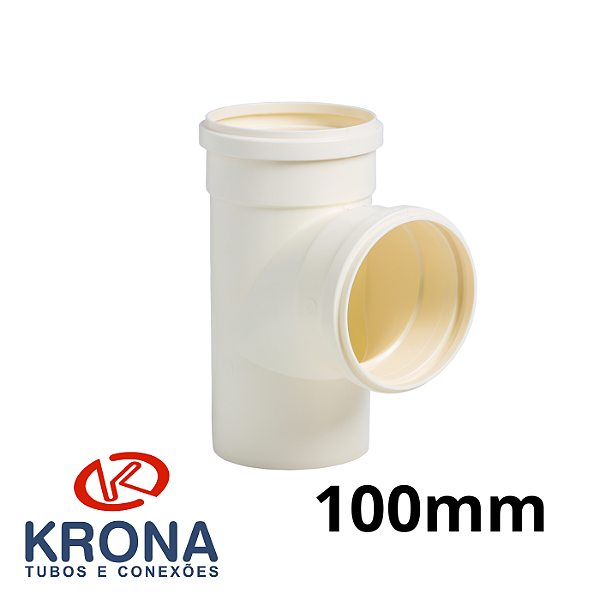 TE ESGOTO 100X100MM - KRONA