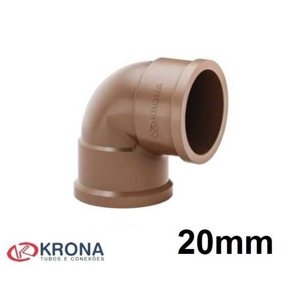 JOELHO SOLDÁVEL 20MM DE 90° GRAUS - KRONA