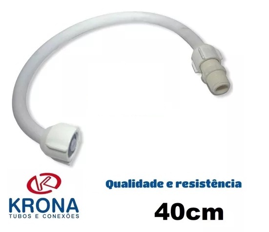 ENGATE PLÁSTICO RABICHO FLEXÍVEL 40CM - KRONA