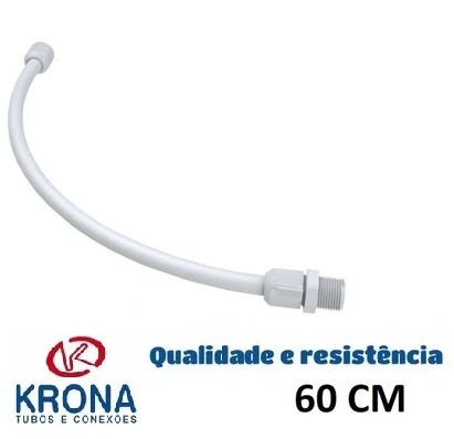 ENGATE PLÁSTICO RABICHO FLEXÍVEL 60CM - KRONA