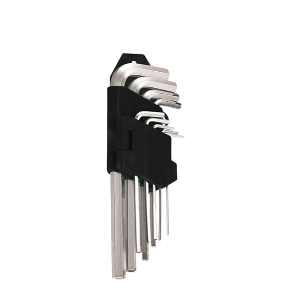 CHAVE ALLEN HEXAGONAL PEQUENA COM 9 PEÇAS - FBG TOOLS