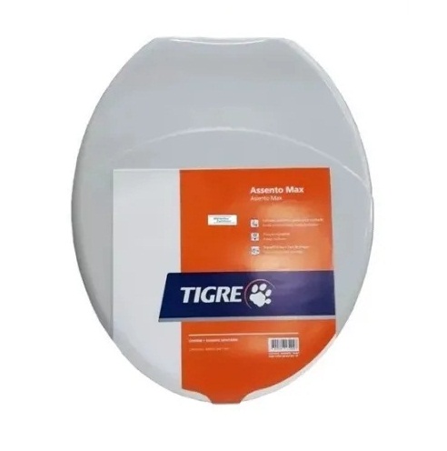 ASSENTO SANITÁRIO TIGRE MAX CINZA