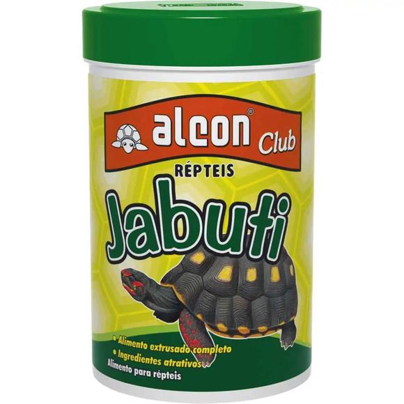 Ração para Répteis Jabuti Alcon 80 g