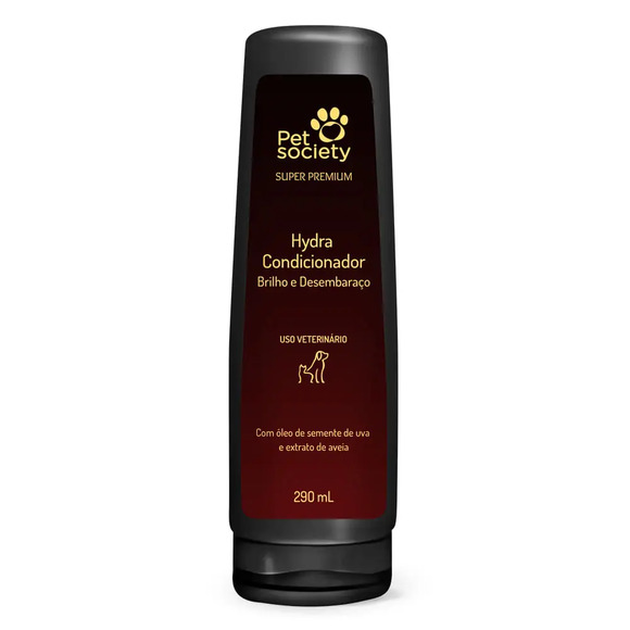 Condicionador Hydra Brilho e Desembaraço Pet Society 290 ml