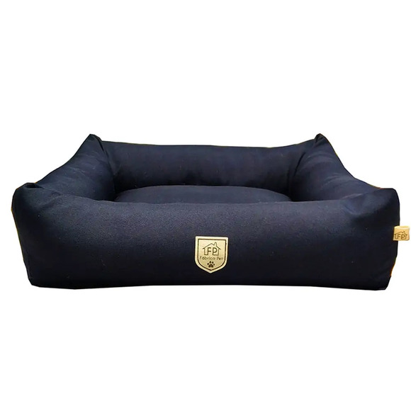 Cama Retangular Fábrica Pet Azul M