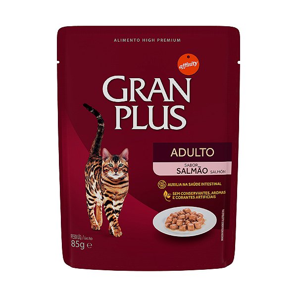 Sache Gran Plus Gato Ad Salmao 85g
