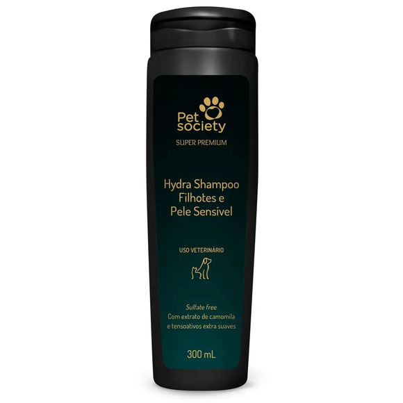 Shampoo Filhotes Pele Sensível Pet Society 300ml